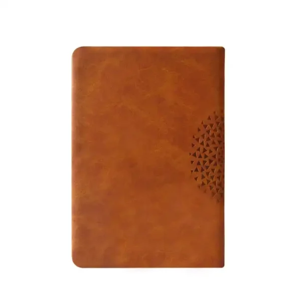 Capa de couro PU A5 160 folhas diário agenda planejador caderno - Image 3