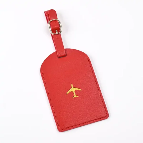Congue Holder Cover Luggage Tag Pu Leather Card pro Women homines Travel - Image 5