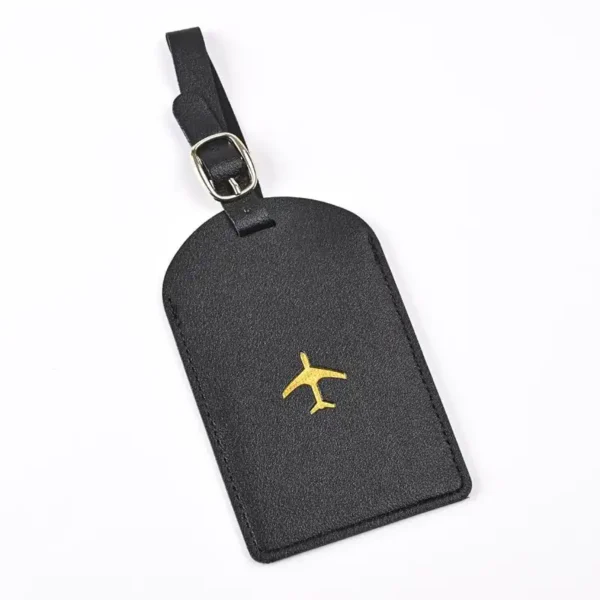 Congue Holder Cover Luggage Tag Pu Leather Card pro Women homines Travel - Image 2