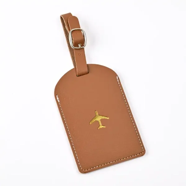 Congue Holder Cover Luggage Tag Pu Leather Card pro Women homines Travel - Image 4