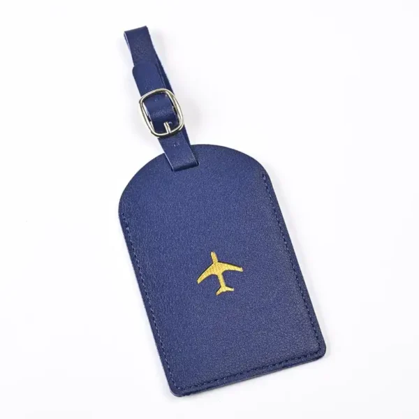 Congue Holder Cover Luggage Tag Pu Leather Card pro Women homines Travel - Image 3