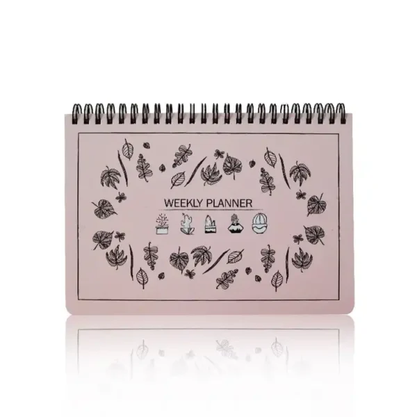 Calendário de tarefas Papelaria Weely Planner para Office Desktop