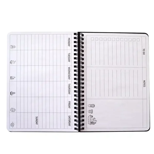 Calendário de tarefas Papelaria Weely Planner para Office Desktop - Image 3