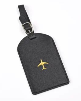 Passport Holder Cover Luggage Tag PU Leather Card For Women Men Travel