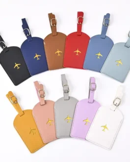 Passport Holder Cover Luggage Tag PU Leather Card For Women Men Travel