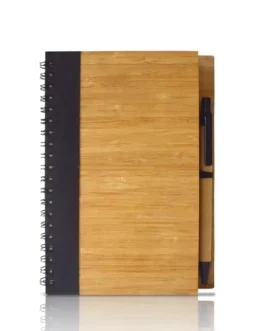 Eco-friendly Bamboo Diary Recyled Notebook With Bamboo Pen