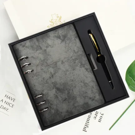 gift set notebook with pen