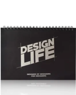 Meta Spiral Binding Sketch Notebook for Artists and Crafters