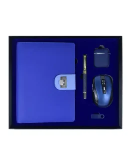 Souvenir Office Gifts set Notebook with Pen Bluetooth Headset Mouse USB