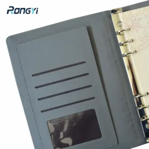 A5 Pu leather Loose-Leaf diary Notebook