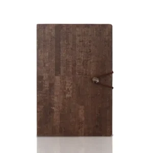 Customized A5 Brown PU Leather Notebook