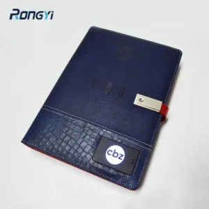 USB Light Paper Cover Organizer School Gift notebook