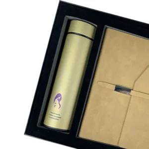 notebook gift set with card holder